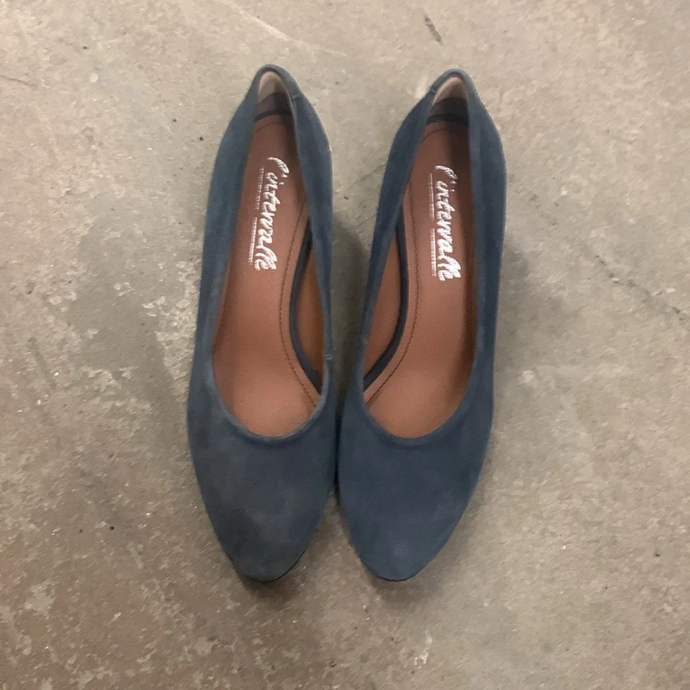 L'INTERVALLE Blue Heels - Picture 2 of 5